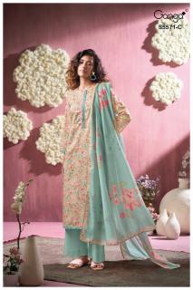 Ganga azelie 5571 wholesale dress material hyderabad telangana